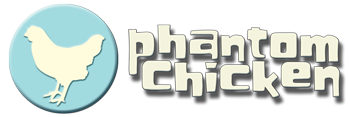 Phantom Chicken Screen Printing Logo