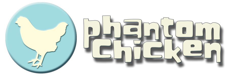 Phantom Chicken Screen Printing Logo