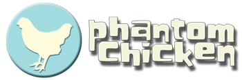 Phantom Chicken Screen Printing Logo