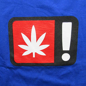Canna Exclaimation T-shirt Print