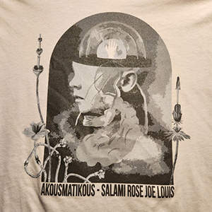 Salami Rose Joe Louis - Akousmatikous T-shirt print