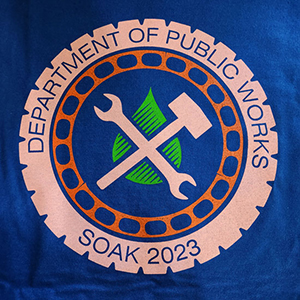 SOAK Dept. Public Works - 2023 T-shirt Print