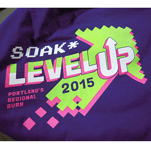 SOAK Level Up T-shirt print