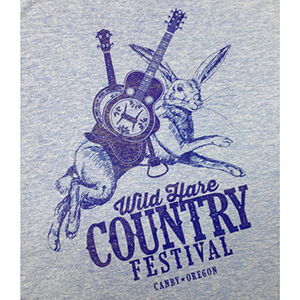 Wild Hare Festival T-shirt Print