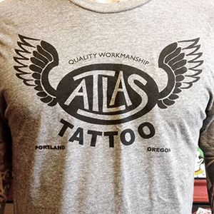 Atlas T-shirt Print